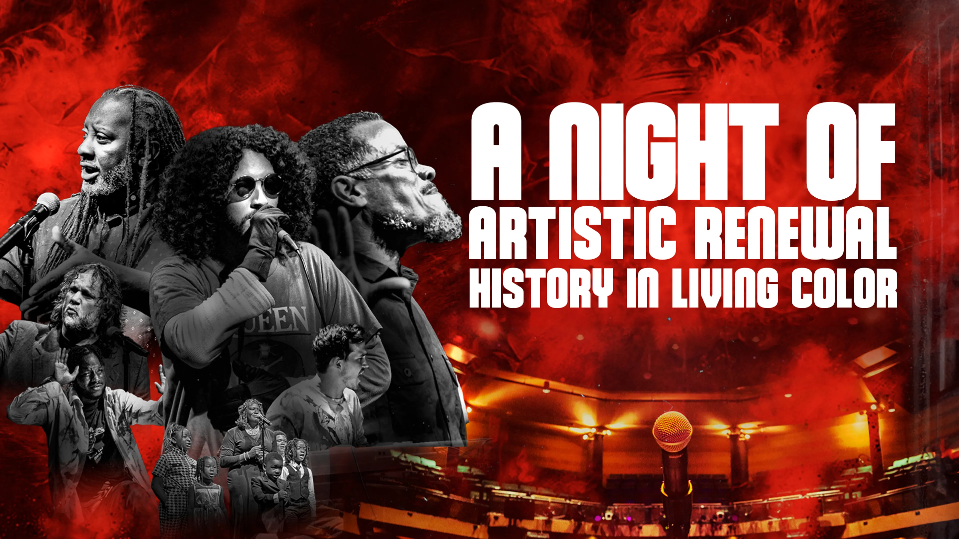 A Night of Artistic Renewal: History in Living Color poster